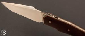 Couteau " Lultrafort " G-10 et RWL34 de Rémi Lavialle - Lame de Feu