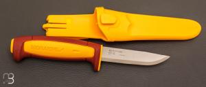 Couteau Morakniv - Basic 511 Edition limitée 2023 - Rouge/Jaune MO14146