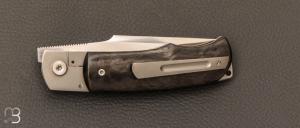   Couteau " New Hardy " custom par Rémi Lavialle - RWL34 et Fibre de carbone