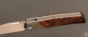  Couteau "Lultrafort" custom par Rémi Lavialle - RWL34 et bois de fer d'Arizona
