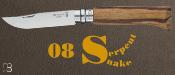  Couteau Opinel N°08 Bois de serpent - Série limitée