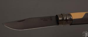  Couteau  Opinel N°08 Horizon - Moutarde - Lame PVD Black