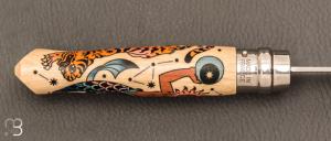  Couteau Opinel N°8 Dalkhafine - Édition COSMOS