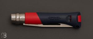   Couteau Opinel N°09 Océan rouge - Lame inox semi-crantée