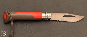 Couteau Opinel N°8 Outdoor Terre/Rouge