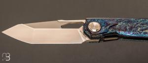    Couteau " Peregrine Falcon RTT1-T " par Remette RT - Titane échauffé et lame en M390
