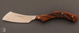   Couteau "Phasme" en bois de fer par la Coutellerie Savignac