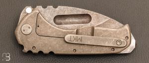  Couteau  "  Praetorian Ti Frame Lock Titanium" par Medford Knife