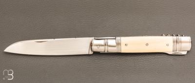    Couteau " Rumilly 3 pièces " par Erwann Aubriet - Ivoire de mammouth