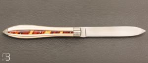 Couteau " Sarah B " de collection par Isabelle et Pascal Graveline