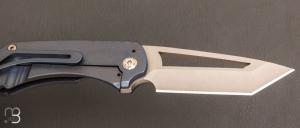   Couteau   "   Seeker #029 " par Scorpion 6 Knives - Titanium et Nitro-V