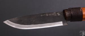   Couteau "Seiryu" fixe artisanal japonais par Shosui Takeda - New Aogami Special