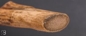 Couteau " Silex blond et bois de cerf " par Kévin Chartier