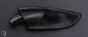 Couteau " Skinner " droit par Daniel Vally