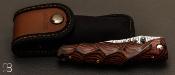 Couteau "Tukikage" de poche par Mcusta - Prototype  CFLE 2014