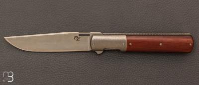   Couteau custom " Urban Barlow " par Brad ZINKER - Micarta et lame CPM-154