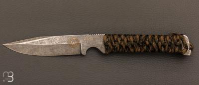  Couteau W TECH 4 Édition Limitée 20 ans Wildsteer - Paracorde et lame stonewashed