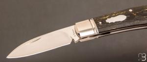  Couteau  "  Zulu "  par Aleksandr Vetrov - Fibre de carbone / M390