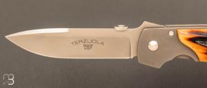 Couteau  " custom " par Robert Terzuola - Cerf Sambar