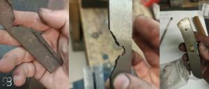    Couteau " le Névé " par Tim Bernard - Damas plume