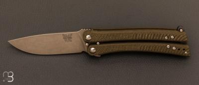 Couteau papillon " Mangus " Marlowe design par BENCHMADE