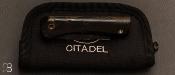 Couteau fermant Aizto en corne n°2 par Citadel