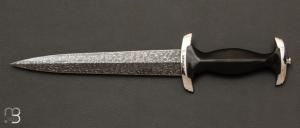   Dague Bker Solingen Swiss Dagger Mosaic Damascus - 121552DAM