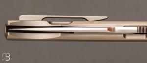 Couteau " New Hardy Frame-Lock " custom par Rémi Lavialle - RWL34 et Titane