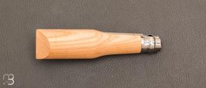  Couteau Opinel n°8 à sculpter en merisier - lame acier carbone