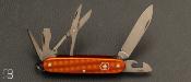 Couteau suisse Victorinox Pioneer X Alox Édition Limitée 2021 - Orange Tigre - 0.8231.L21