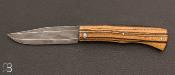 Couteau " Talar " pliant bne royal et damas de Anthony Brochier
