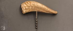 Tire-bouchon en corne de bélier de José Viale