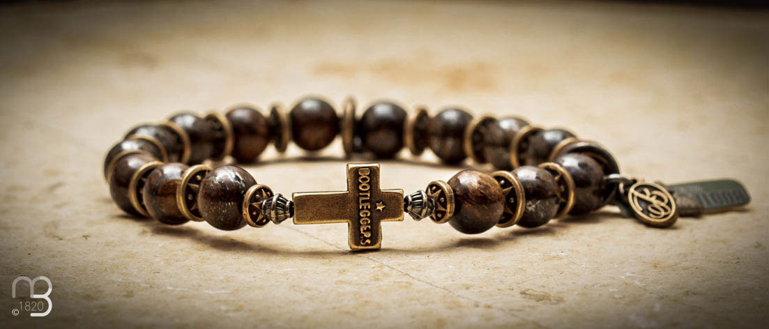 Bracelet Sonora Bronzite Cross Laiton LSOBB2