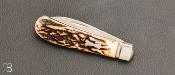 Couteau "    Tribal Spear    " Stag de Case en collaboratin avec Tony Bose