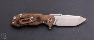   Coffret couteau "Halftrack GEN 2 Spanto Stonewash " + "Investigator Pen" par Rick Hinderer