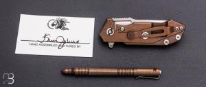   Coffret couteau "Halftrack GEN 2 Spanto Stonewash " + "Investigator Pen" par Rick Hinderer