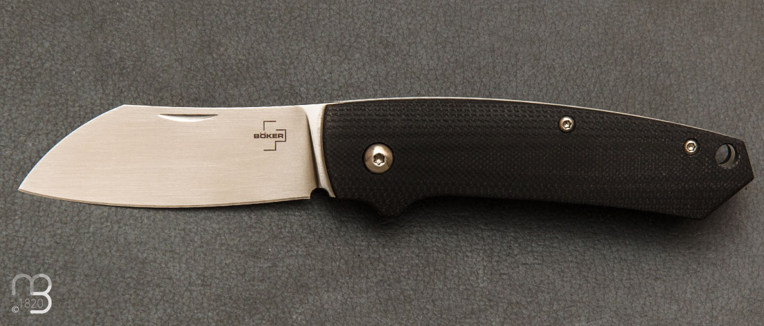 Couteau Bker Plus Cox Pro G10 par Jens Anso - 01BO314