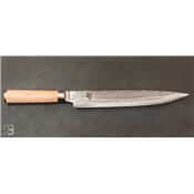 Couteau Japonais de cuisine KAI Shun Classic White trancheur 230 mm - DM.0704W