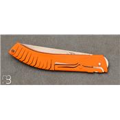 14C28N Orange Le Thiers folding knife Liérande