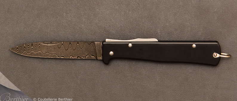 Damascus MERCATOR folding knife by OTTER