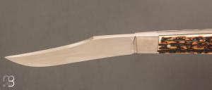   " Backpocket Trappeur " custom de Jean Baptiste Leveque - Bois de cerf et RWL34