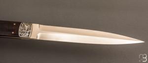   "Boot dagger" par Tommy Lee - Bois de fer