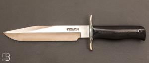 "Attack #14 - 7 1/2 " fixed knife by Randall - Black micarta