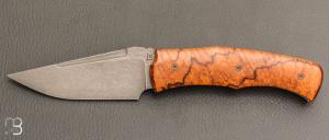    Couteau " C-KLONE " custom par Rémi Lavialle - Bois de fer et RWL34