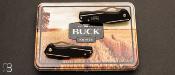 Coffret 2 couteaux BUCK n°CMBO196 - 246 & 247 Liner-Lock combo