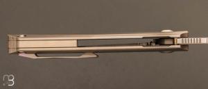   Couteau 1504A par Rike Knives - Titane et lame en M390