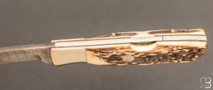    Couteau 1992 Annual Damast Collector's Knife #42 de Böker