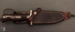  Couteau « Combat Companion Full Tang »  5" de Randall - Micarta kaki