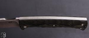    Couteau " Apocalypto " par Pierre Henri Monnet et Laurent Gaillard - G10 et 90McV8
