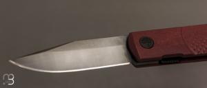   Couteau " BRLW Richlite Red Premium Retail knife 2026 " par Böker Solingen - 110673